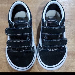 Vans Old Skool V Black Toddler size 6